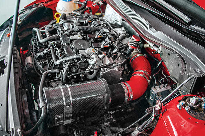 Race-spec 210hp VW Vento TC4-A driven